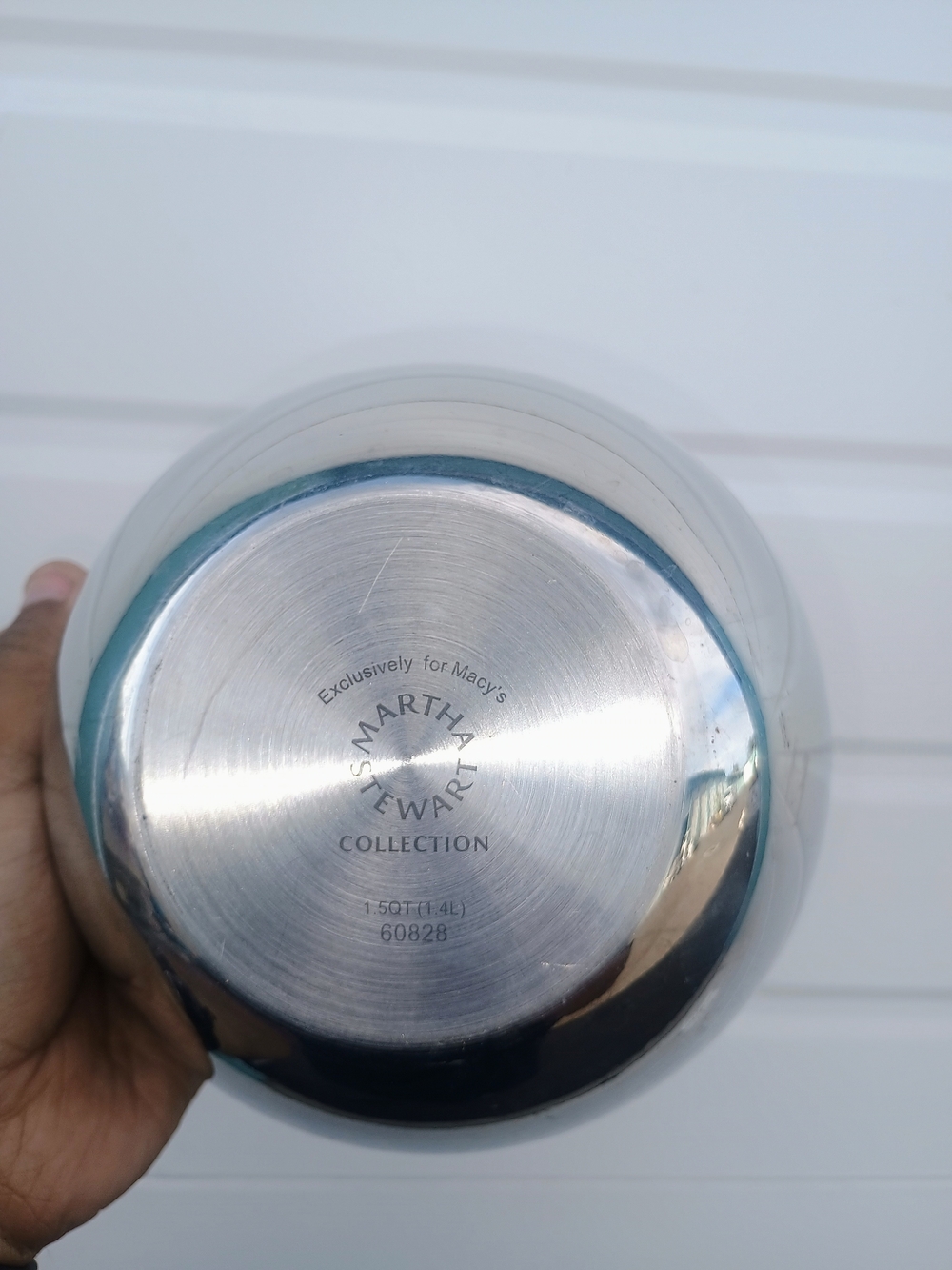 Martha Stewart 1.5 qt stainless steel mixing bowl Macys Exclusive